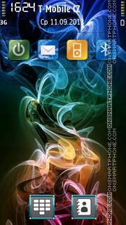 Smoke 09 theme screenshot