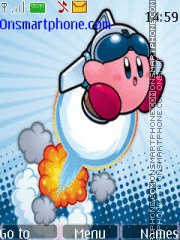 Capture d'écran Kirby thème