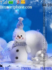 Capture d'écran Snowman thème