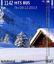 High Snow theme screenshot