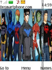Young Justice theme screenshot