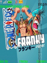 Franky One Piece es el tema de pantalla