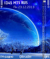 Winter Art tema screenshot
