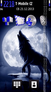 Dark Moon Wolf es el tema de pantalla