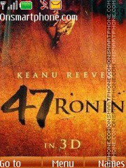 47 Ronin tema screenshot