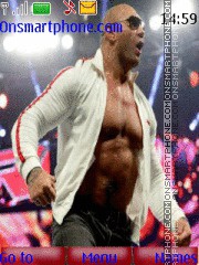Скриншот темы WWE Batista