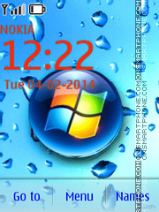 Windows tema screenshot