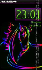 Horse by Darina theme screenshot