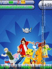 Digimon Data Squad tema screenshot