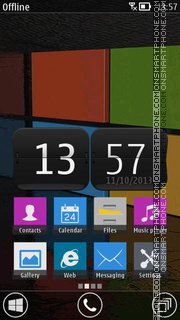 Windows 8 Association theme screenshot