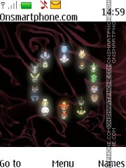Capture d'écran Digimon Frontier thème