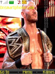 WWE Randy Orton es el tema de pantalla