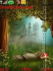 Fantasy Forest theme screenshot