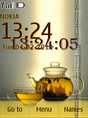 Good Morning Tea theme screenshot