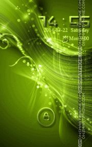 Capture d'écran Green thème