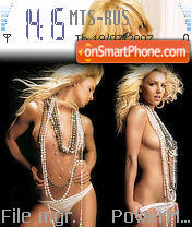 AE Britney tema screenshot