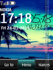 Скриншот темы Luxury Bora Bora Tropical Digital