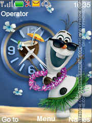 Olaf tema screenshot