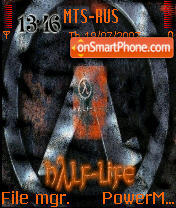 Capture d'écran Half Life 03 thème