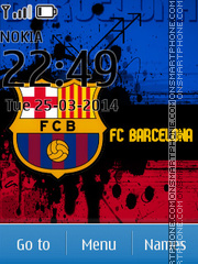FC Barcelona 28 theme screenshot