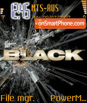 Black 03 tema screenshot