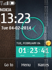 Master Pack Clock tema screenshot