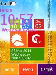 Windows 8 Metro 01 theme screenshot