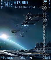 Скриншот темы Star-Navy