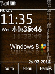 Windows 8 Dark Skies theme screenshot