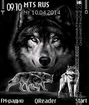 Wolves theme screenshot