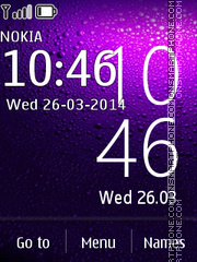Скриншот темы Nokia X Android Widget
