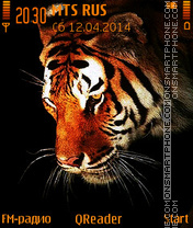 The Tiger theme screenshot