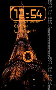 Eiffel Tower Theme-Screenshot