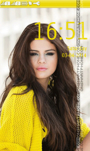 Selena Gomez Theme-Screenshot