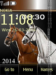 Horses 10 theme screenshot