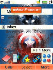 Captain America 02 tema screenshot