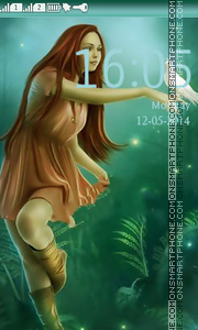 Fantasy GirL tema screenshot