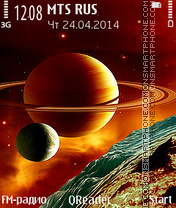 Capture d'écran Satellites thème