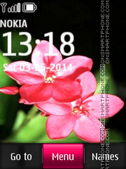 Capture d'écran Beautiful Tropical Flowers thème