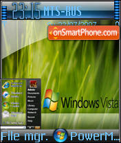 Скриншот темы Win Vista v3 01