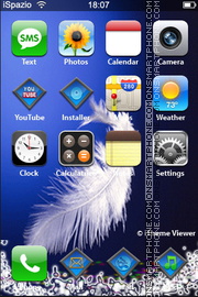 Feather 02 tema screenshot
