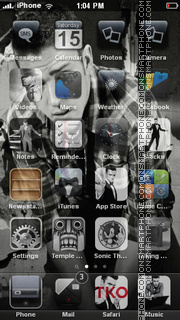 Justin Timberlake 08 theme screenshot