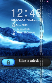 Blue Theme-Screenshot