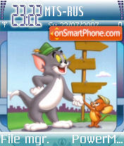 Capture d'écran Tom N Jerry thème