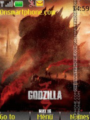 Godzilla theme screenshot