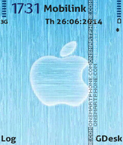 Cyan apple theme screenshot