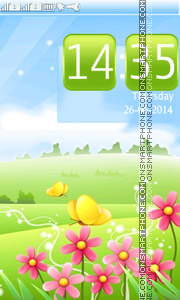 Summer Day tema screenshot