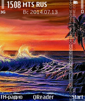 Sea-Colour tema screenshot
