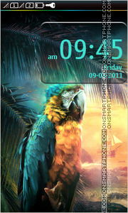 Pirate Parrot tema screenshot