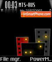 Night Town theme screenshot